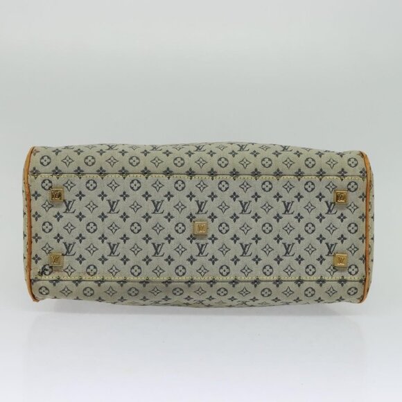 LOUIS VUITTON Monogram Mini Marie Hand Bag Blue M92003 LV Auth am8144 - Picture 6 of 16